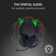 Razer Kraken Kitty V3 Pro Wireless RGB Kitty Headset for Gaming and Streaming, Black