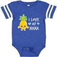 thumbnail image 3 of Inktastic I Love My Nana with Pineapple Boys Baby Bodysuit, 3 of 5