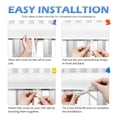 thumbnail image 3 of Protectores para muebles Corner Edge Strip para barandillas de cuna, 3 unidades, color gris, 3 of 3