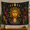 A, variant on XaaKee Bedroom Tapestry, Astrological Wall Hanging Astral Garden, High-Quality Polyester Tapestry Wall Hanging, 60x40Inch