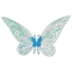 thumbnail image 2 of Vestido de fiesta con alas de mariposa para niña, alas de Ángel adecuadas para disfraz de fiesta, 1 ud., 2 of 4