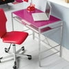 Mainstays Versatile Modern Glass-Top Desk, Multiple Colors