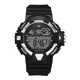thumbnail image 1 of Reloj electrónico de goma para hombre, reloj de pulsera resistente al agua para deportes al aire libre para estudiantes (blanco), 1 of 2