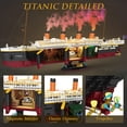 thumbnail image 3 of Set de construcción Zylvoxia Titanic con 2288 piezas para adultos y niños, 3 of 7