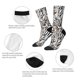 thumbnail image 4 of Balery Leopard And Zebra Calcetas Largas con Estampado para Hombre y Mujer – Suaves y Transpirables, Talla Única (US 5-11), 4 of 6
