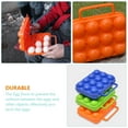 thumbnail image 3 of 2 cajas de plástico para guardar huevos, dispensadores de huevos, cestas para huevos, contenedores pragmáticos para huevos., 3 of 6