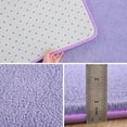 thumbnail image 3 of Arogan Soft Low Pile Rug Modern Area Rugs for Bedroom Living Room,Suitable for Boys Girls Teenagers and Adults with Super Soft Touch , Purple ,5'x 7', 3 of 7