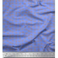 thumbnail image 1 of Soimoi Crepe Silk Fabric French Horn Musical Instrument Fabric Prints by Yard 42 Inch Wide, 1 of 3