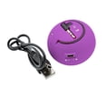 thumbnail image 6 of Portable Wired Speaker Audio Multimedia Rechargeable Purple A3D for Lenovo Moto Tab (10.1) - LG G5, K40 K7 K10, V20, G6, Q6, V30, K30, G Pad X8.3 F 8.0, V50 ThinQ 5G, V40 ThinQ, V35 ThinQ, 6 of 6