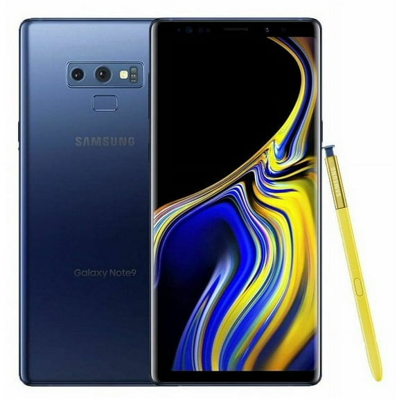 Restored Samsung Galaxy Note 9 - 128GB - Factory Unlocked - Smartphone - Blue (Refurbished)
