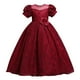 thumbnail image 1 of Vestido Para Niñas, Ropa Para Niñas, Vestido Para Niños, Vestido De Princesa De Manga Corta, Vestido De Cola De Flores, Falda, Vestido De Tutú Rojo Odeerbi LM103-1963, 1 of 4