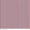 Riley Blake, 1/8" Striped Fabric - Patriotic