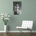 thumbnail image 5 of American Film Actresses Raquel Welch Black And White Sexy Poster Home Decor Poster Wall Art Hanging Picture Print Bedroom Decorative Painting Posters Room Aesthetic 16x24inch(40x60cm), 5 of 6