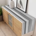 thumbnail image 6 of Grey Ombre Table Runner Abstract Art Oil Painting Gray Gradient Tablerunners 13 x 48 Inch, Table Decorations Tabletop Scarf for Summer Gathering Holiday Farmhouse Kitchen Dining Decor, 6 of 8