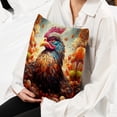 thumbnail image 6 of Turkey Velvet Throw Pillow Covers Inserts in 16x16, 18x18, and 20x20 Inches - Set of 2 - Unique Patterns for Throw Pillow Covers for All Occasions, 6 of 6