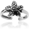 Women's Sterling Silver Starfish Fashion Toe Ring