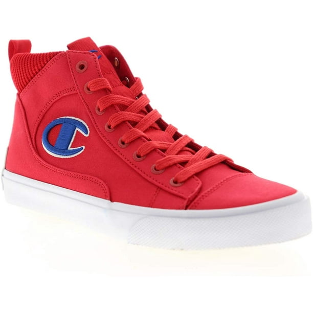 champion black high top shoes