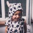 Toddler Halloween Animal Costume Cute Cow Lamb Bunny Whale Costume Baby