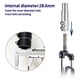 thumbnail image 4 of Extensor de potencia de horquilla de bicicleta, adaptador de elevador de manillar de bicicleta, adaptador de cabeza de aleación de aluminio, para bicicleta de montaña, bicicleta de carretera y MTB, 4 of 5