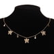 thumbnail image 2 of Collar de mariposa de moda con colgante en capas, delicado collar tipo gargantilla de mariposa Mariposas Doradas, 2 of 4