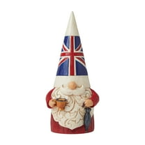 Enesco Jim Shore Heartwood Creek British Gnome Figurine