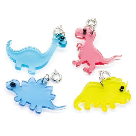 12 Packs: 4 ct. (48 total) Dinosaur Charms by Creatology