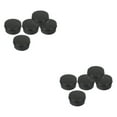 thumbnail image 4 of Transemion 5pcs Empty Aluminum Jars Cosmetic Screw Balm Lip Lid Cans Containers Black 80ml 2Set, 4 of 6