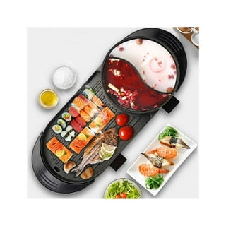 GCP Products Hot Pot With Divider Induction: 304 Stainless Steel Shabu  Shabu Hot Pot Non Stick