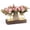 Pink, variant on Mason Jar Lights Centerpiece Table Decor for Dining Room Farmhouse Wood Tray with 3 Jars Flowers Valentines Day Decoration for Coffee Table Kitchen Living Room Wedding