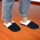 thumbnail image 2 of Zapatillas de interior suaves con suela antideslizante, tallas 44-45, pantuflas cálidas de invierno para mujer y hombre, 2 of 8
