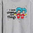 thumbnail image 3 of The Cat in the Hat - I Love Learning Things - Men's Long Sleeve T-Shirt, 3 of 5