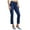 Dark Blue, variant on Idoravan Jeans for Women under $5 Womens Denim Skinny Jeans Fashion Women's Solid Color Button Zipper Pockets Close-fitting Elasticity Length Pants Jeans