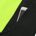 thumbnail image 6 of Men Cycling Jacket Waterproof Windproof Thermal Fleece Bike Jersey MTB  Riding Running Autumn Winter Jacket Coat, 6 of 7