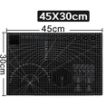 thumbnail image 1 of Double-Sided Cutting Mat A2/A3/A4/A5 Sewing Pad Carving Tools Waterproof A-3 black, 1 of 9