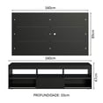 thumbnail image 3 of Mueble Mesa Para Tv Rack Madesa Orlando y Panel Hasta 65 N, 3 of 5