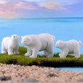 thumbnail image 3 of 10 Piezas Mini Animales Del Océano Modelos De Osos Polares Ártico Oso Realista Colección De Figuras En Miniatura Juego De Huevos De Pascua Adornos Para Pasteles Regalo De Cumpleaños De Navidad, 3 of 5