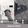 thumbnail image 3 of JAATOP Doormat Indoor 20"x 32", Non Slip Entryway Rugs Washable Welcome Mat for Inside, Front Door Mat for Entrance, Dirt Trapper, Gray, 3 of 10
