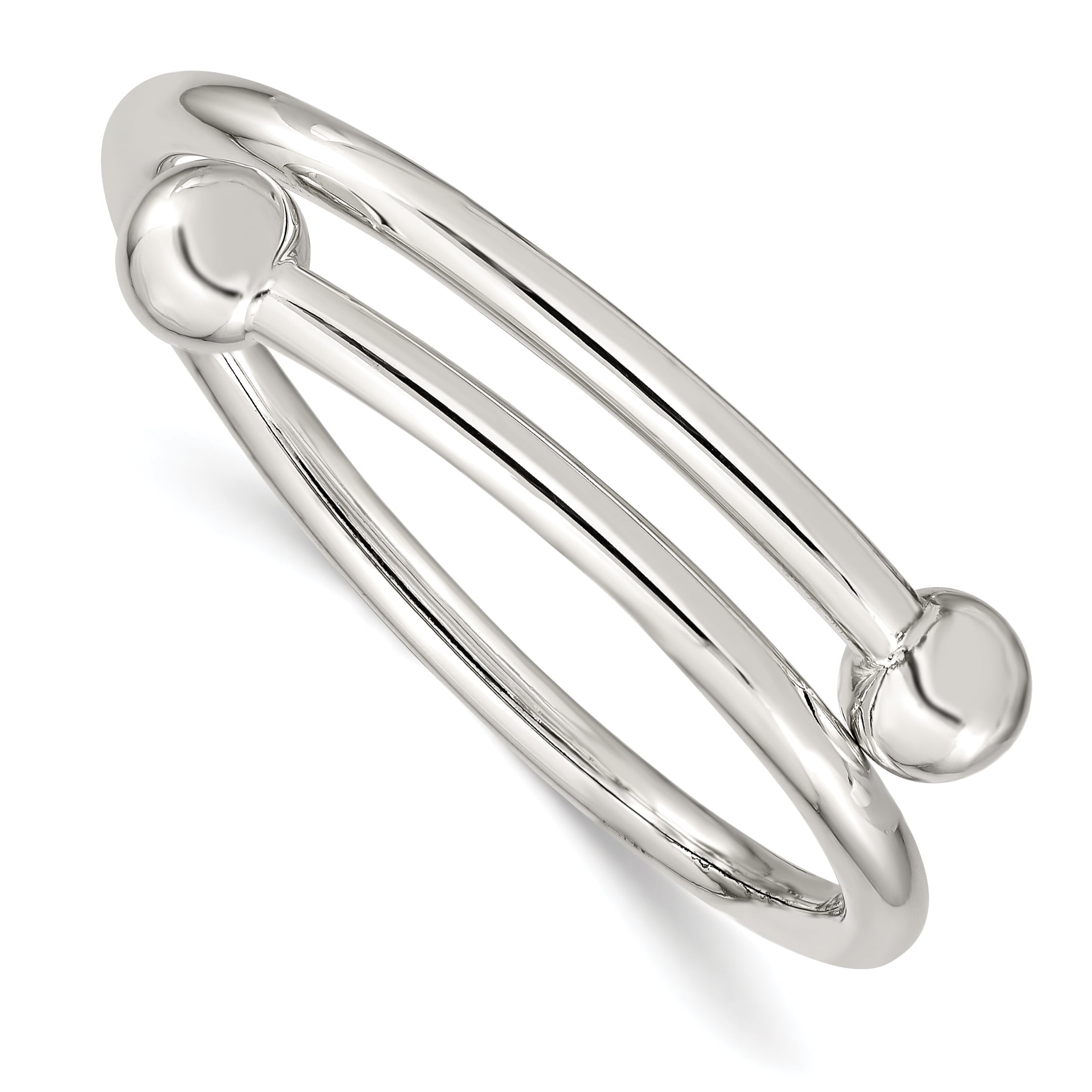 sterling silver baby bangle