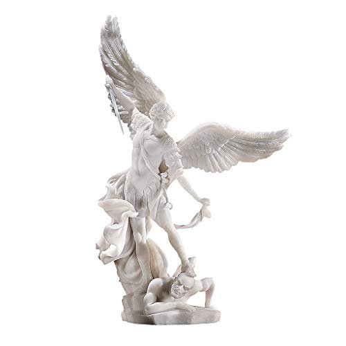 Design Toscano St Michael The Archangel Bonded Marble Angel Statue Walmart Canada