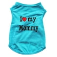 thumbnail image 2 of Walbest Pet Dog T-Shirt "I Love My Daddy & Mommy" Vest Gift Costume Clothes for Small Puppy Cat Kitten Yorkshire Chihuahua Poodle Teacup Terrier Rabbit Baby Dogs, 2 of 7