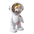 thumbnail image 1 of Alcancía portátil de astronauta con lámpara para niñas, decoración, actividades, regalos de mesa Blanco, 1 of 9