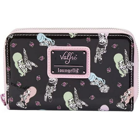 Loungefly Women's Valfre Tattoo Allover Print Zip-Around Wallet