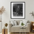 thumbnail image 4 of Historic Framed Print, Miss Margaret Motti: taken in woods near mouth [of] Socateau, 17-7/8" x 21-7/8", 4 of 9