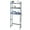Gray, variant on KFFKFF Above Toilet Shelving, 3-Level Bamboo Bathroom Shelf with Adjustable Heights, Includes 3 Hooks, Standalone Assembly for Space Optimization, Compatible with Various Toilets, Gray