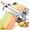 Silver-7 Adjustable, variant on Pasta Machine, iSiLER 7 Adjustable Thickness Settings Pasta Maker Roller Noodles Maker