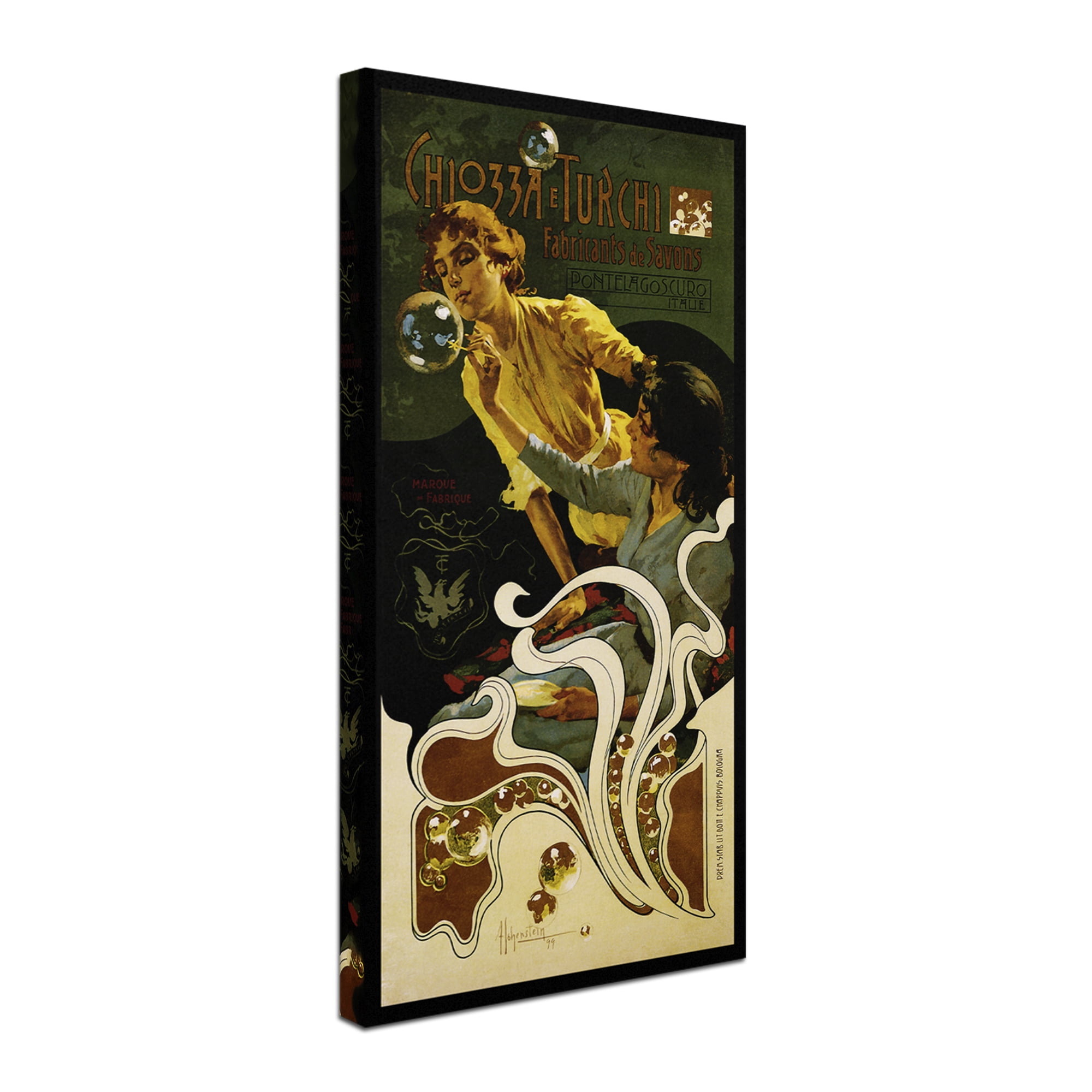 Vintage Lavoie 'Ads-0097-1899' Canvas Art