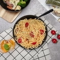 thumbnail image 6 of Soonbuy Pasta Bowls Set of 22oz Large Ceramic Bowls for Kitchen, Can Use for Pasta/Salad/Cereal/Soup Bowls, Wide and Deep, Chip-Resistant, Microwave & Dishwasher Safe Black, 6 of 8