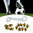 thumbnail image 1 of 12 piezas de fútbol boot de fútbol tornillo de rosca de césped 5 mm de diámetro profesional con llave de llave de botas de portátiles, 1 of 8