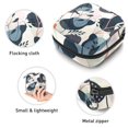 thumbnail image 3 of 1Pc Cute Period Bag Menstrual Cup Pouch, Large Storage Bag Sanitary Purse for Sanitary Napkin Pads, Flowers Geometric Modern Pattern Pads Organizer for Girls Women, 3 of 6