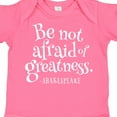 thumbnail image 4 of Inktastic Shakespeare Be Not Afraid of Greatness Boys or Girls Baby Bodysuit, 4 of 5